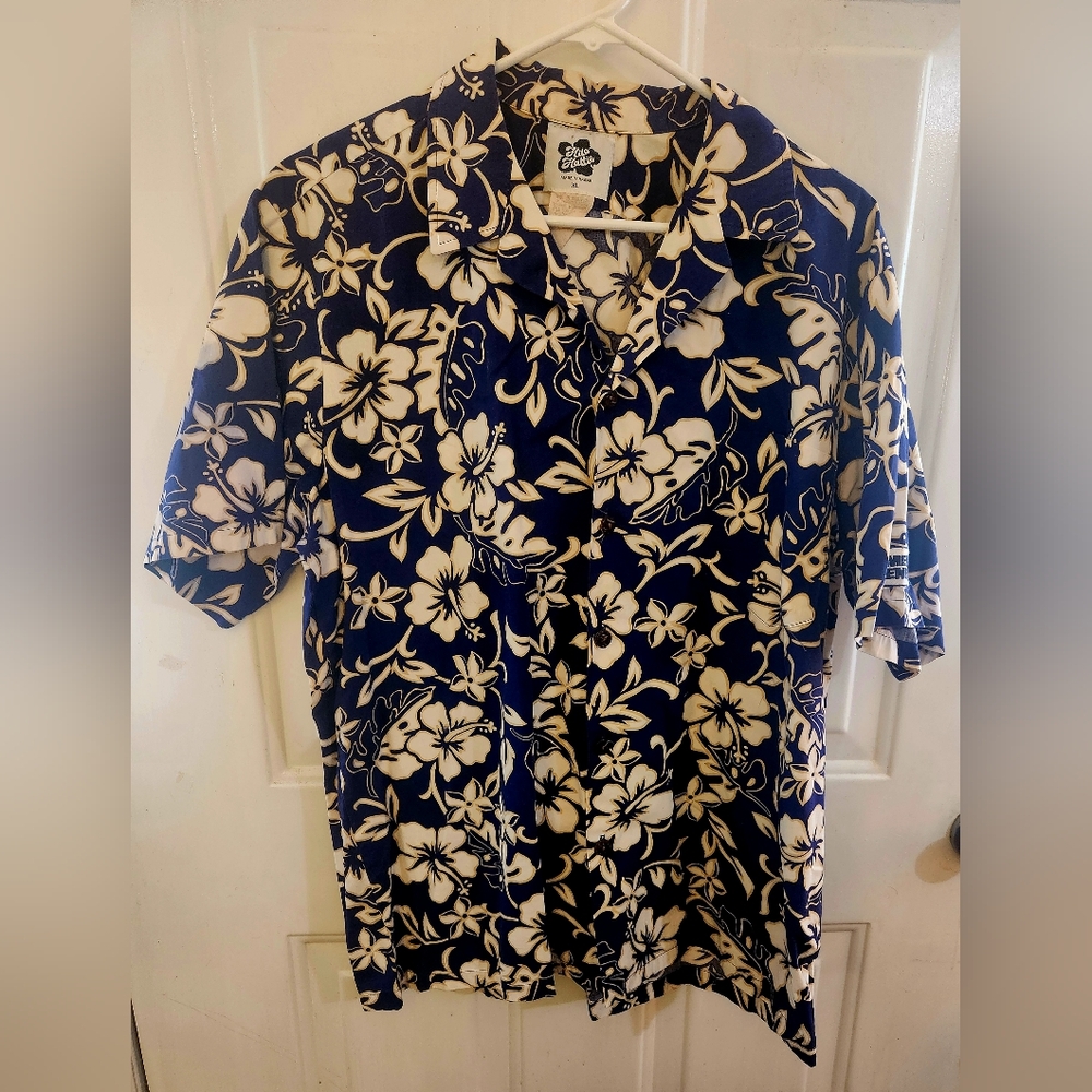 Vintage Men's Hilo Hattie Hawaiian Shirt XL